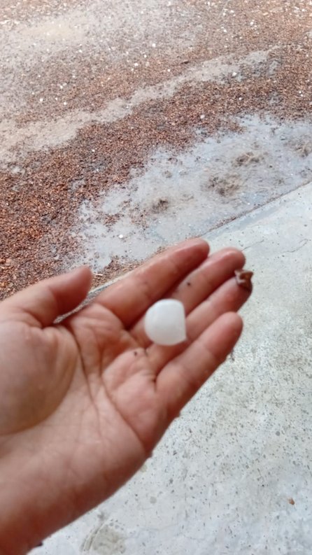 El granizo azotó nuevamente a Mendoza y hay rutas cortadas 