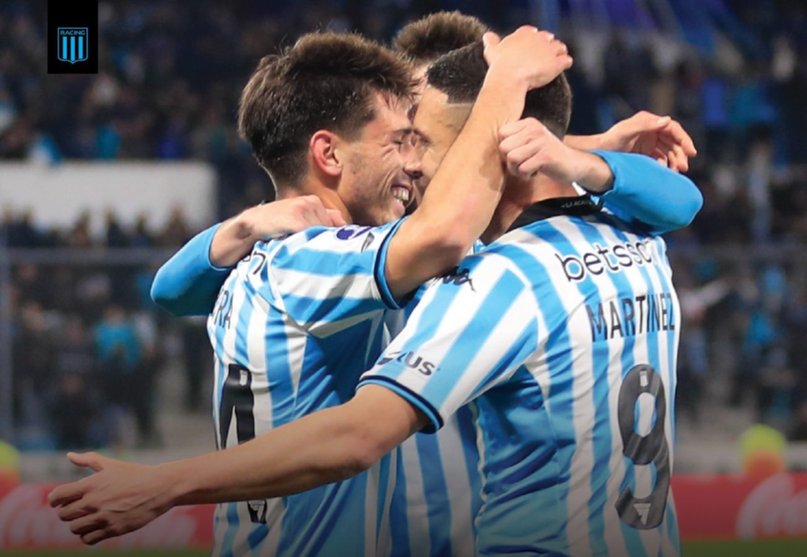 Racing no tuvo piedad con Huachipato de Chile y clasificó a cuartos de final