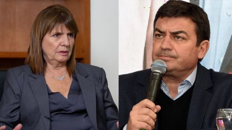 Patricia Bullrich y Omar De Marchi