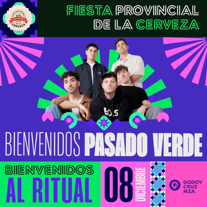 Confirman nuevos artistas para la Fiesta Provincial de la Cerveza