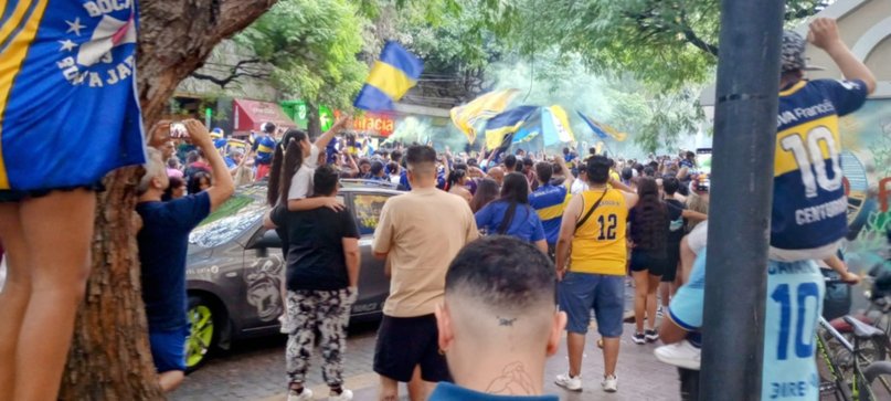 Día del Hincha de Boca Juniors: así se celebró el "12/12" en Mendoza