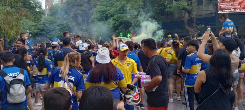 Día del Hincha de Boca Juniors: así se celebró el "12/12" en Mendoza