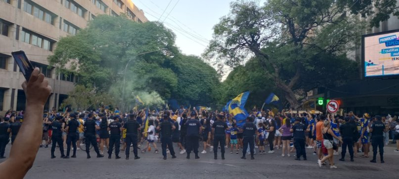 Día del Hincha de Boca Juniors: así se celebró el "12/12" en Mendoza